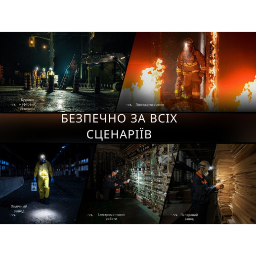 Ліхтар налобний вибухобезпечний Fenix WH35RE