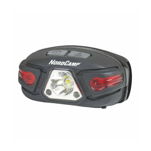 Ліхтар налобний Nord Camp 250Lm, 5W LED, 850mAh, Sensor White/Red