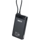 Повербанк (Power Bank) Brevia ePower LCD 10000mAh 22,5W SuperSlim Metal Black + cable