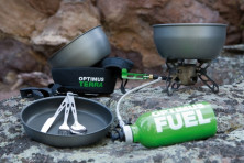 Набір столових приборів Optimus Titanium 3-Piece Cutlery Set