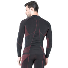 Футболка Accapi Polar Bear Long Sleeve Shirt Man 955 black /bordeaux M/L