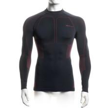 Футболка Accapi Polar Bear Long Sleeve Shirt Man 955 black /bordeaux M/L