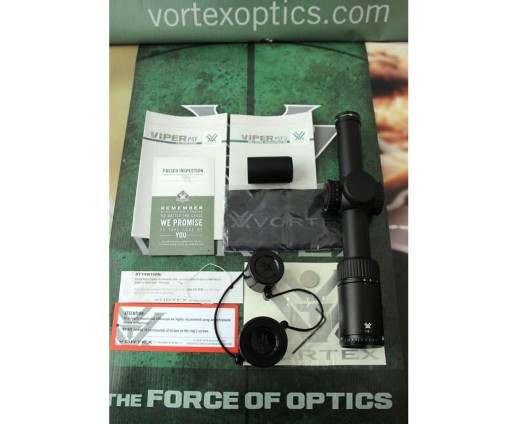 Приціл оптичний Vortex Viper PST Gen II 1-6x24 VMR - 2 MRAD IR (PST-1607)