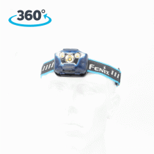 Ліхтар налобний Fenix hl18r Блакитний ( без аккума) + 3ААА Уцінка