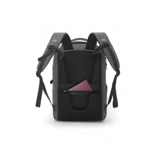 Рюкзак XD Design Bobby BIZZ BUSINESS сірий, захист від крадіжок, порізів