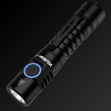 Ліхтар Wurkkos FC11 USB-C Rechargeable 18650 LED LH351D 90 CRI, чорний