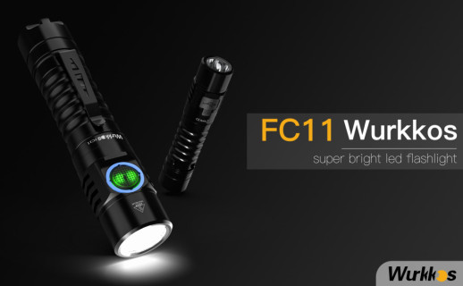 Ліхтар Wurkkos FC11 USB-C Rechargeable 18650 LED LH351D 90 CRI, чорний