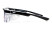 Окуляри під діоптрії Global Vision rx-t Crystal Black (rx-able) (clear), прозорий в двокольорової оправі