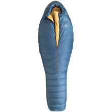 Спальник пуховий Turbat KUK 700 legion blue/dark cheddar - 195 см - синій/оранжевий