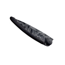 Ніж deejo Tattoo Wood Black 37 г, гранаділла, 