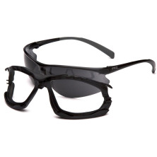 Окуляри Pyramex Proximity (dark gray) Anti-Fog чорні