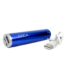Мобільна батарея DOCA 2600mAh з ліхтарем (застаріла модель)