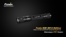 Кишеньковий ліхтар Fenix E20 Cree XP-E2 LED, сірий, 265 лм.