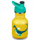 Пляшка для води Kid Kanteen Classic Sport Cap Dragon Snack Matt 355 мл