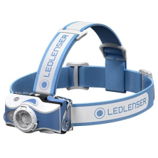 Налобний ліхтар LedLenser MH7 Blue&White