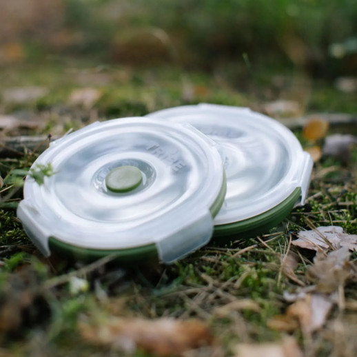 Контейнер Tribe Bowl Container 800 мл силіконовий T-FF-0046, olive
