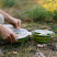 Контейнер Tribe Bowl Container 800 мл силіконовий T-FF-0046, olive