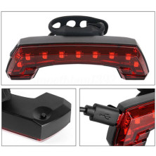 Ліхтар Police BG-806-11smd (red), ЗУ microUSB, дзвінок + поворотники