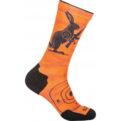 Шкарпетки 5.11 тактичний носок і пожежна тварина команди Awe, 461 помаранчеві, S (10041AH)