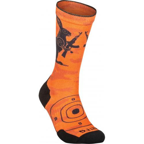 Шкарпетки 5.11 тактичний носок і пожежна тварина команди Awe, 461 помаранчеві, S (10041AH)