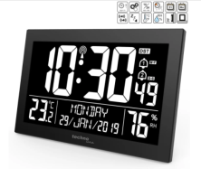 Годинники настінні Technoline WS8017-чорні