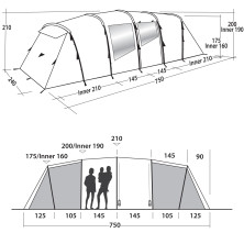 Намет Easy Camp Huntsville Twin 800 Red