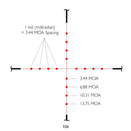 Приціл Hawke Vantage IR AO 3-9х50 сітка Mil Dot з підсвічуванням 1"