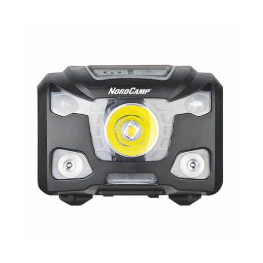 Ліхтар налобний Nord Camp 250Lm, 5W XPG , 1200mAh/3xAAA, Sensor White/Red