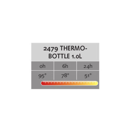 Термос Salewa ThermoBottle 1.0 L 2315 UNI (Чорний)
