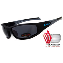 Окуляри BluWater Daytona-3 Polarized (gray) чорні