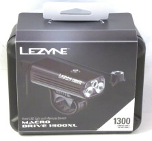 Фара передня Lezyne MACRO DRIVE 1300xl REMOTE LOADED 1300 люменів Y13 чорна