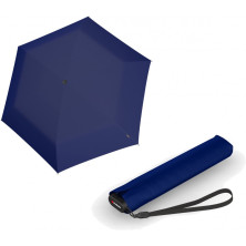 Парасолька Knirps US.050 Navy хутро /складаний /6спиц /D90x21см