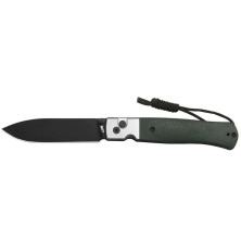 Ніж CJRB Glacier Micarta Green