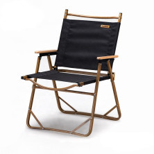 Крісло складане Naturehike MW02 NH19Y002-D, 600D Oxford / алюміній, р-р L, чорний 