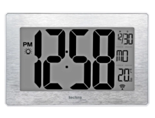 Годинники настінні Technoline WS8019-сріблясті