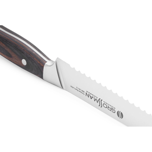 Кухонний ніж для хліба Grossman 580 WD - WORMWOOD