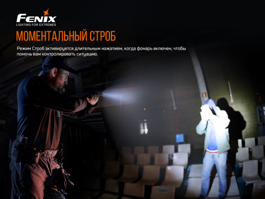 Пістолетний ліхтар Fenix GL19R (SFT40, ANSI 1200 лм, 18350)