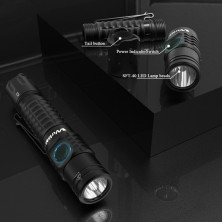 Ліхтар Wurkkos FC12 SFT40 2000lm, чорний