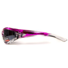 Окуляри Global Vision FlashPoint Pink дзеркальні чорні