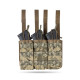 Підсумок Ukrarmor потрійний під магазини АК/АR. Cordura 500D. Molle Піксель