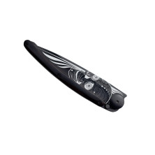 Ніж deejo Tattoo Wood Black 37 G, granadilla, 