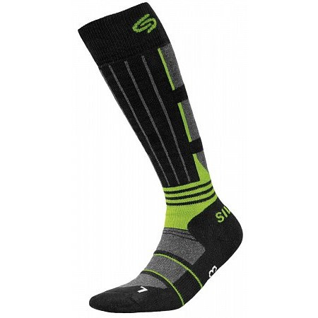Термошкарпетки InMove Ski Deodorant чорний з зеленим 38-40