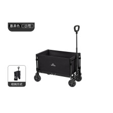 Складаний легкий кемпінговий візочок Naturehike CNK2350JJ012, 50 л, чорний