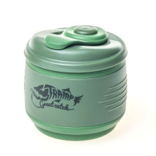 Кружка складна силіконова з кришкою Tramp TRC-082-green