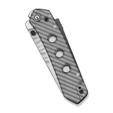 Ніж складаний туристичний Civivi Vision FG, (9 см) Nitro-V / Lexan прозорий