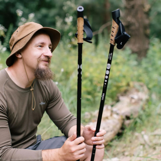 Палиці для скандинавської ходьби Tribe Nordic Pole Alu T-ME-0022-white