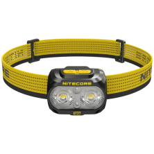 Налобний ліхтар Nitecore UT27 2024 (2xNiteLab UHE LED, 800 люмен, 4 режими, 3xAAA, HLB1500), чорний
