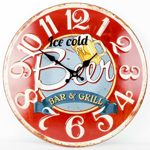Годинник настінний Technoline 596831 Beer (596831)
