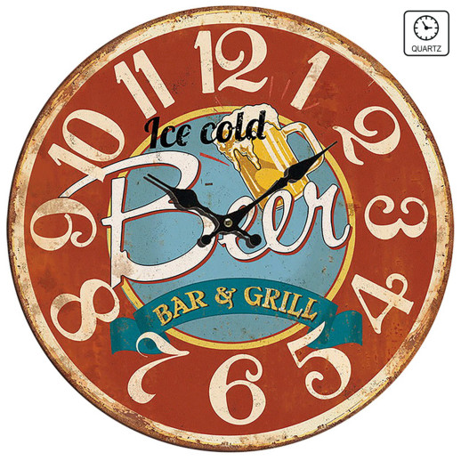 Годинник настінний Technoline 596831 Beer (596831)