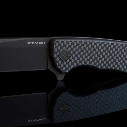 Ніж Ocaso Strategy, Carbon Fiber + G-10, Black
